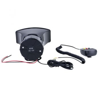 Κόρνα Αστυνομίας Με 3 Ήχους Και Μικρόφωνο 12 Volt 60Watt