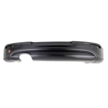 Πισινός Προφυλακτήρας Για VW Golf V (5) 03-08 R32 Look Με Εξατμίσεις Αριστερά Μαύρο Ματ Από Abs Πλαστικό