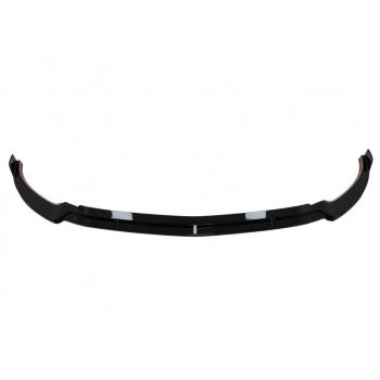 Μπροστινό Spoiler Για Mercedes-Benz E-Class W213 S213 C238 A238 Facelift (2020-Up) Amg Line Μαύρο Γυαλιστερό 3 Τεμάχια