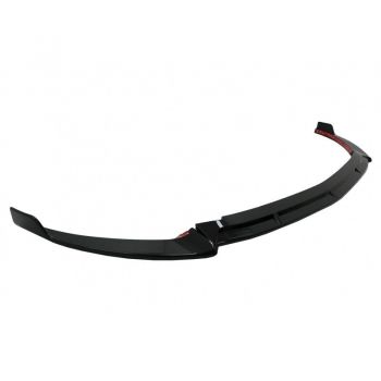 Μπροστινό Spoiler Για Mercedes-Benz E-Class W213 S213 C238 A238 Facelift (2020-Up) Amg Line Μαύρο Γυαλιστερό 3 Τεμάχια