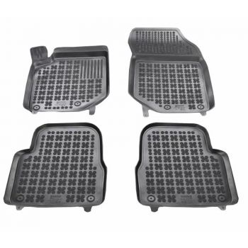 Πατάκια Σκαφάκια 3D Από Λάστιχο TPE Για  Peugeot 2008 2019- Rezaw Plast 4 Τεμάχια Μαύρα