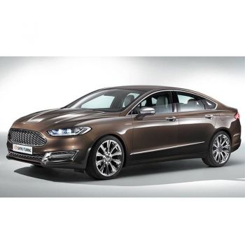 Μπροστινά Φανάρια Set Για Ford Mondeo mk5 13-16 DRL Chrome H7/Led Με Φλας Dynamic Carner