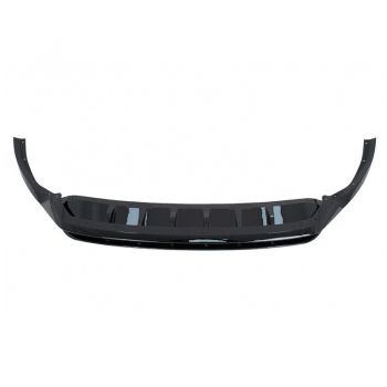 Μπροστινό Spoiler Για Audi Q8 S-Line (2018-2023) Γυαλιστερό Μαύρο 4 Τεμάχια
