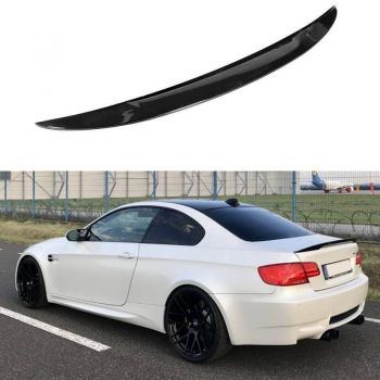 Αεροτομή Πορτ Παγκάζ Για Bmw 3 E92 05-11 M-Performance Look Από Abs Πλαστικό Μάυρη Γυαλιστερή