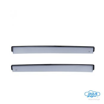 ΖΕΥΓΑΡΙ ΠΙΣΩ ΑΝΕΜΟΘΡΑΥΣΤΕΣ ΓΙΑ PEUGEOT 2008 5D 2013+ ΑΠΟ ΕΥΚΑΜΠΤΟ ΧΥΤΟ ΑΚΡΥΛΙΚΟ ΓΥΑΛΙ DGA - 2 ΤΕΜ.