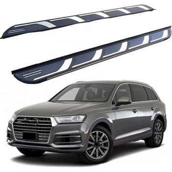 Πλαινά Σκαλοπάτια Για Audi Q7 (4M) 2015+ Oem Look 2 Τεμάχια