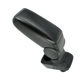 Κονσόλα Χειροφρένου Τεμπέλης  "Oem" Design Για Ford Fiesta 2009-2017 Δερματίνη Μαύρο Χρώμα