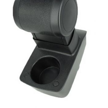 Κονσόλα Χειροφρένου Τεμπέλης  "Oem" Design Για Ford Fiesta 2009-2017 Δερματίνη Μαύρο Χρώμα