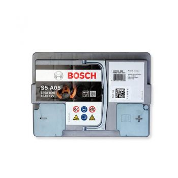 Μπαταρία Αυτοκινήτου 60Ah Δεξιά Bosch 680Α (ΕΝ) Start Stop AGM S5A05