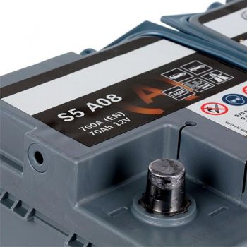 Μπαταρία Αυτοκινήτου 70Ah Δεξιά Bosch 760Α (ΕΝ) Start Stop AGM S5A08