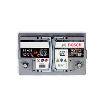 Μπαταρία Αυτοκινήτου 70Ah Δεξιά Bosch 760Α (ΕΝ) Start Stop AGM S5A08