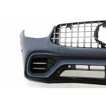 Body Kit Για Mercedes-Benz GLC Coupe Facelift C253 Sport Line (2020+) GLC63Amg Look Με Προφυλακτήρες, Μάσκα, Μπούκες, Προεκτάσεις Φτερών
