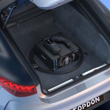 Φορτιστής Ηλεκτρικών Αυτοκινήτων 7 Pin Μονοφασικό 16Amp 3.7 kW 5 Μέτρα Type 2 Topdon PulseQ AC Portable