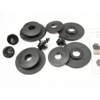 Πατάκια Σκαφάκια 3D Από Λάστιχο TPE Για Ford Transit Courier 2014- Rezaw Plast 2 Τεμάχια Μαύρα