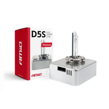 ΑΝΤΑΛΛΑΚΤΙΚΗ ΛΑΜΠΑ PREMIUM D5S 12V 5.000k 25W AMIO - 1 Τεμ.