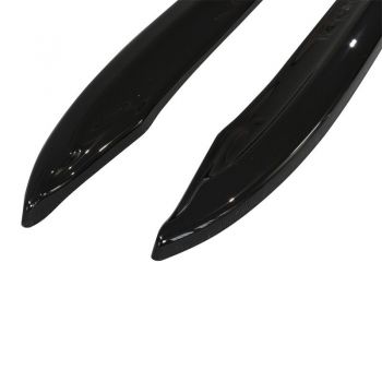 Splitters Πίσω Προφυλακτήρα Δεξιά & Αριστερά Για Mercedes-Benz E-Class W212 09-13 Amg E63 Έκδοση Γυαλιστερό Μαύρο Maxton Design 2 Τεμάχια