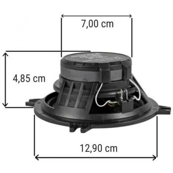 Ηχεία Αυτοκινήτου Alpine SXE-1325S Διαιρούμενα 5.25" /13cm 200w Peak 35w RMS 2 Δρόμων Ζευγάρι 2 Τεμάχια