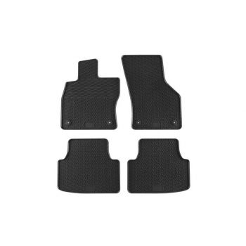 Λαστιχένια Πατάκια Geyer & Hosaja Για Audi A3 8V 2012-2020, Skoda Octavia III 2013-2019, Octavia IV 2020+, VW Passat B8 2014+, Golf Sportvan 2013-2020, Cupra Formentor 2020+ 4 Τεμάχια 815/4C