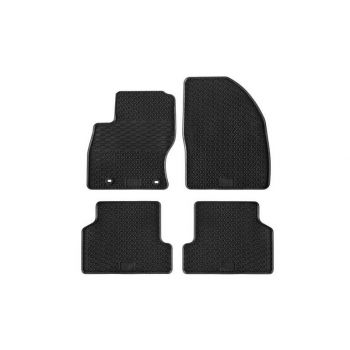 Λαστιχένια Πατάκια Geyer & Hosaja Για Ford Focus 2004-2011 4 Τεμάχια Μαύρο 825/4C