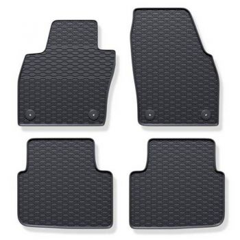 Λαστιχένια Πατάκια Geyer & Hosaja Για Skoda Kamiq / Scala 2019+ 4 Τεμάχια Μαύρα 912/4C