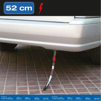 Αντιστατική Ζώνη Γείωσης Αυτοκινήτου 52cm Με Αντανακλαστικό Swiss Drive ANTI100