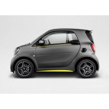 Πλαινά Μασπιέ Για Smart Fortwo 453 2014+ Brabus Look Από Abs Πλαστικό 2 Τεμάχια