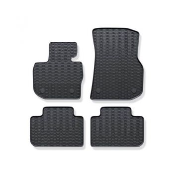 Λαστιχένια Πατάκια Geyer & Hosaja Για Bmw X3 G01 (2017 - 2024) /  X4 G02 (2018 - 2025) 4 Τεμάχια Μαύρα 915/4C