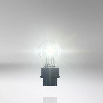 Λάμπα Αλογόνου S8 Ρ27/7W W2.5X16Q Διπολική 12V 27w Osram Original 3157 1 Τεμάχιο