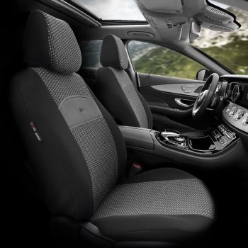 Καλύμματα Αυτοκινήτου Otom Smart Design Universal Ύφασμα / Δερματίνη Σετ Εμπρός / Πίσω 11 Τεμαχίων Μαύρο SLΤSΜΤ101-ΝΖ