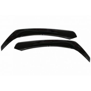 Splitters Μπροστινού Προφυλακτήρα Για Mercedes-Benz CLA W117 Facelift 16-18  Με Amg Line Προφυλακτήρα Piano Black 8 Τεμάχια