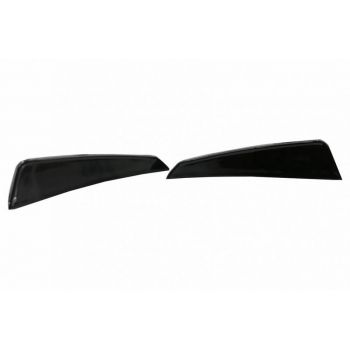 Splitters Μπροστινού Προφυλακτήρα Για Mercedes-Benz CLA W117 Facelift 16-18  Με Amg Line Προφυλακτήρα Piano Black 8 Τεμάχια
