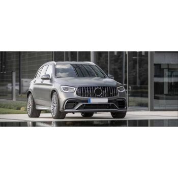 Body Kit Για Mercedes-Benz GLC SUV X253 Facelift 2020-2021 Amg Line GLC63sAmg Look Με Προφυλακτήρες, Μάσκα, Μπούκες