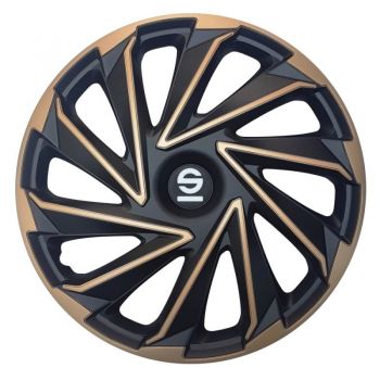 Τάσια Τροχών Varese 14'' μαύρο-χρυσό 4τμχ Sparco