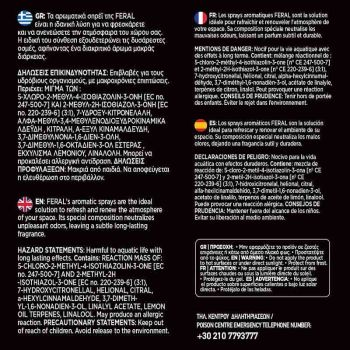 Αρωματικό Χώρου Citrus Spark Feral Detailing Pro 500ml 1 Τεμάχιο