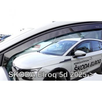 ΑΝΕΜΟΘΡΑΥΣΤΕΣ ΓΙΑ SKODA ELROQ 5D 2025+ ΖΕΥΓΑΡΙ ΑΠΟ ΕΥΚΑΜΠΤΟ ΦΙΜΕ ΠΛΑΣΤΙΚΟ HEKO - 2 ΤΕΜ