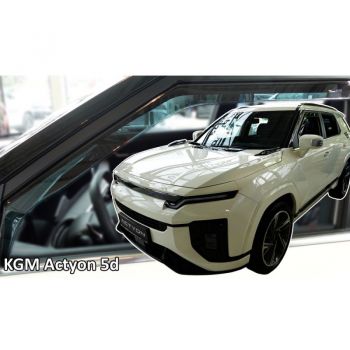 ΑΝΕΜΟΘΡΑΥΣΤΕΣ ΓΙΑ KGM ACTYON 5D 2024+ ΖΕΥΓΑΡΙ ΑΠΟ ΕΥΚΑΜΠΤΟ ΦΙΜΕ ΠΛΑΣΤΙΚΟ HEKO - 2 ΤΕΜ.