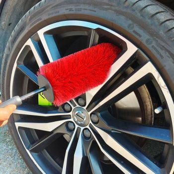 Βούρτσα Καθαρισμού Ζαντών Και Κινητήρα Detailing Pro Feral Κόκκινη 43.5cm 1 Τεμάχιο