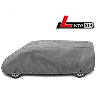 Κουκούλα Αυτοκινήτου Kegel Mobile Large Για Mercedes-Benz Vito 500-520cm x 172-180cm Γκρι