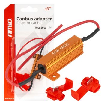 ΑΝΤΙΣΤΑΣΗ CAN-BUS 12V 50W 60Ω (CANCELLER)  ΑΜΙΟ - 1 τεμ.