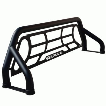ROLL-BAR BLACK-INOX ME ΑΨΙΔΑ RB 405BL-INOX FORD RANGER T6 2012+, T7 2017+ & T8 2020+