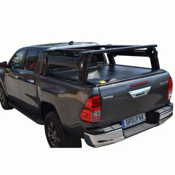 ΚΑΠΑΚΙ ΚΑΡΟΤΣΑΣ ΡΟΛΟ ΑΛΟΥΜΙΝΙΟΥ ΜΕ ROLL-BAR ΣΚΗΝΗΣ ΚΑΙ ΠΟΛΛΑΠΛΩΝ ΕΦΑΡΜΟΓΩΝ TEK 2 MAX 9080 ROLL+RB 418 TOYOTA HILUX REVO 2016+ & HILUX 2021+