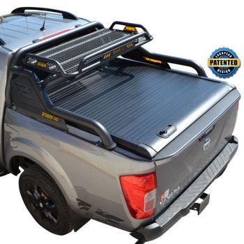 ΚΑΠΑΚΙ ΚΑΡΟΤΣΑΣ ΡΟΛΟ ΑΛΟΥΜΙΝΙΟΥ ΜΕ ROLL-BAR ΜΕ ΚΑΛΑΘΙ TEK 2 MAX 9080 ROLL+RB 424BL-BAS NISSAN NAVARA D23 NP300 2016+