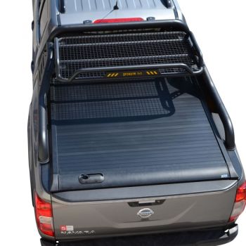 ΚΑΠΑΚΙ ΚΑΡΟΤΣΑΣ ΡΟΛΟ ΑΛΟΥΜΙΝΙΟΥ ΜΕ ROLL-BAR ΜΕ ΚΑΛΑΘΙ TEK 2 MAX 9080 ROLL+RB 424BL-BAS NISSAN NAVARA D23 NP300 2016+