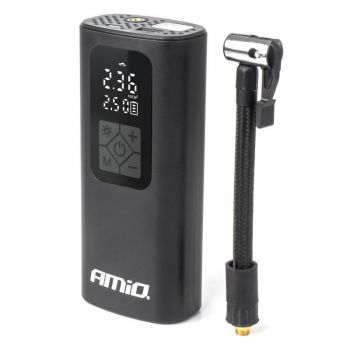 ΚΟΜΠΡΕΣΕΡ ΑΕΡΑ ΜΕ USB-C 10BAR 150PSI 20L/MIN 40W ΜΕ ΨΗΦΙΑΚΗ ΟΘΟΝΗ & ΦΑΚΟ LED AMIO 1ΤΕΜ.