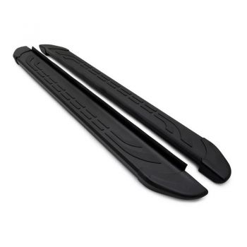 Πλαινά Σκαλοπάτια FABA (Black-193cm) 2 Τεμάχια Αλουμινίου Χωρίς Βάσεις