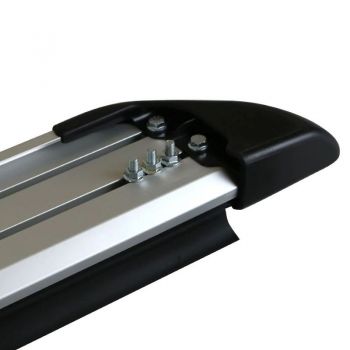 Πλαινά Σκαλοπάτια APA (Silver-183cm) 2 Τεμάχια Αλουμινίου Χωρίς Βάσεις