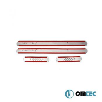 Διακοσμητικά Εσωτερικά Μασπιέ Πόρτας Line Για Opel Corsa D 06-15 5 Door / Universal 4 Τεμάχια