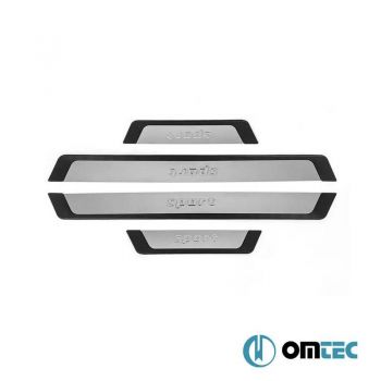 Διακοσμητικά Εσωτερικά Μασπιέ Πόρτας Flexil Sport Universal 4 Τεμάχια