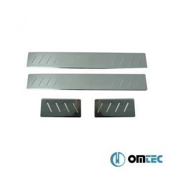 Διακοσμητικά Εσωτερικά Μασπιέ Πόρτας Line Για Opel Astra J & K 2009-2024 5 Door / Universal 4 Τεμάχια