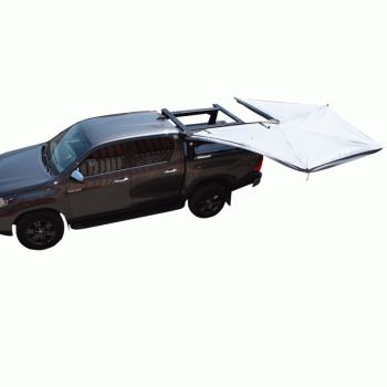 ROLL-BAR ΣΚΗΝΗΣ ΚΑΙ ΠΟΛΛΑΠΛΩΝ ΕΦΑΡΜΟΓΩΝ ΜΕ ΠΛΑΪΝΗ ΤΕΝΤΑ ΣΚΙΑΣΗΣ 270 ΜΟΙΡΕΣ RB 418 TENT+WA03-270-FAST NISSAN NAVARA D40 2006-2015